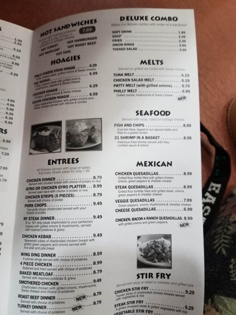 Clinton Coney Island Menu 7